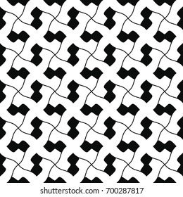 Seamless vector background with Celtic national ornament.