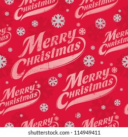 Seamless vector background - Christmas wrapping paper