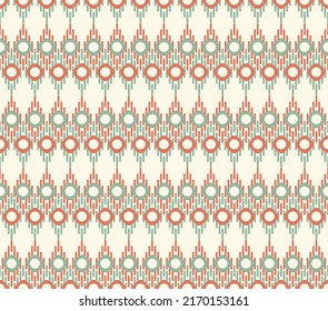 seamless vector background with colorfull abstract motif