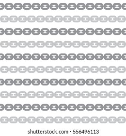 A seamless vector background composed of a heavy steel chain.