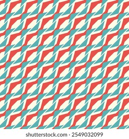 Fondo de Vector sin fisuras con Formas geométricas decorativas. Repitiendo antecedentes. Diseño de tela, Fondo de pantalla.
