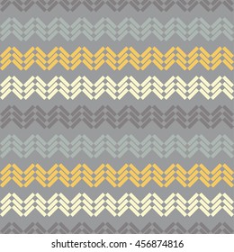 Seamless vector background with decorative geometric shapes.Print. Repeating background. Cloth design, wallpaper.