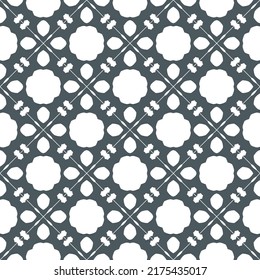 Seamless vector background. Decorative ornament for fabric, wallpaper, packaging, textile