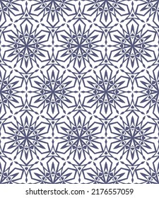Fondo vectorial impecable. Ornamento decorativo para tela, papel pintado, embalaje, textil.