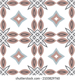 Seamless vector background. Decorative print  design