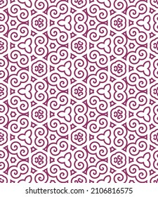 Seamless vector background. Decorative print  design for fabric, cloth design, covers, manufacturing, wallpapers, print, tile, gift wrap and scrapbooking.