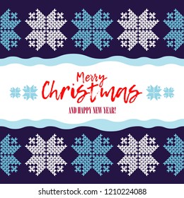 Seamless vector background with decorative snowflakes. Merry Christmas and Happy New Year! Winter pattern. Can be used for wallpaper, textile, invitation card, wrapping, web page background.