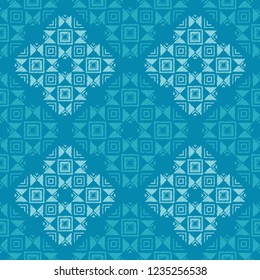 Seamless vector background with decorative snowflakes. Merry Christmas! Can be used for wallpaper, textile, invitation card, wrapping, web page background.