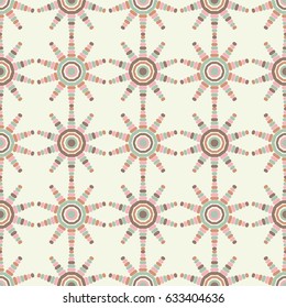 Seamless vector background with decorative stars.
