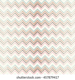 Seamless vector background with decorative zigzag. Print. Repeating background. Cloth design, wallpaper.