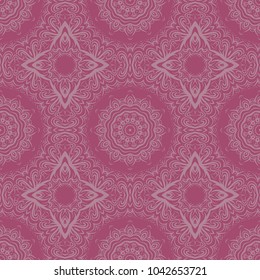 seamless vector background. Floral decorative design for print, wallpaper