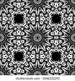 seamless vector background. Floral decorative design for print, wallpaper