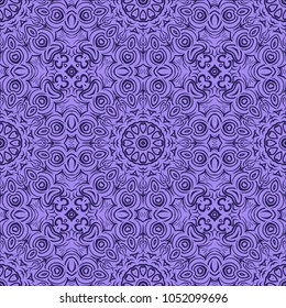 seamless vector background. Floral decorative design for print, wallpaper