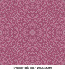 seamless vector background. Floral decorative design for print, wallpaper