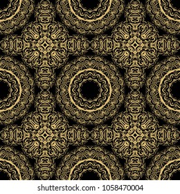 seamless vector background. Floral decorative design for print, wallpaper