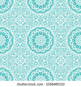 seamless vector background. Floral decorative design for print, wallpaper