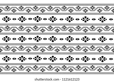 A seamless vector background. Floral pattern.