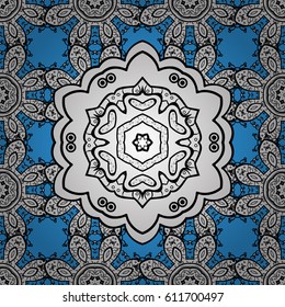 Seamless vector background. Seamless floral pattern. 