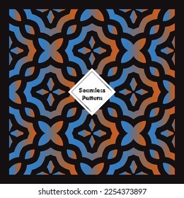 Seamless vector background, Geometric abstract pattern.