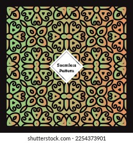 Seamless vector background, Geometric abstract pattern.