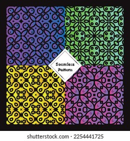 Seamless vector background, Geometric abstract pattern.