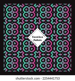 Seamless vector background, Geometric abstract pattern.