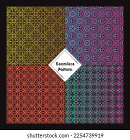 Seamless vector background, Geometric abstract pattern.