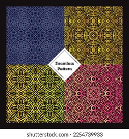 Seamless vector background, Geometric abstract pattern.