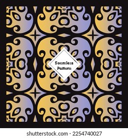 Seamless vector background, Geometric abstract pattern.