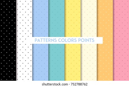 Seamless vector background, geometric abstract seamless pattern with dot.