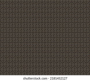 Seamless vector background geometric pattern design. Perfect for fabric textures, wrapping paper art and wallpaper illustration. This vector graphic contais a golden grid with a black background shape