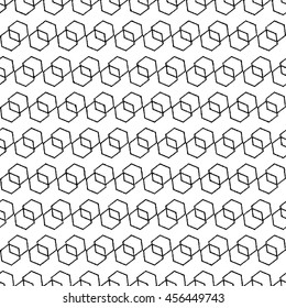 Seamless vector background with geometric shapes. Print. Repeating background. Cloth design, wallpaper.
