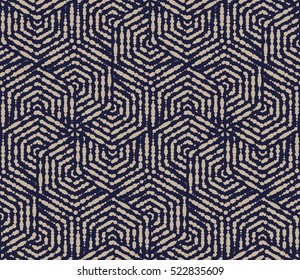 Seamless vector  background. Graphic stylish pattern. Blue and gold modern texture. Abstract pattern. 