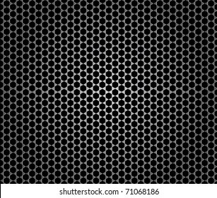 Seamless Vector Background, Imitation Of Microphone Texture