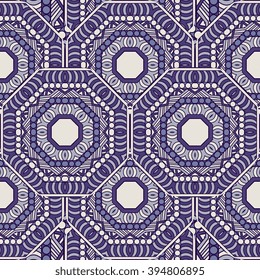 Seamless  vector  background with mandala.  
