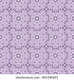 Seamless  vector   background with mandala.  Islam, Arabic, Indian, ottoman style. Background, wallpaper, textile.