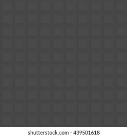 Seamless vector background. Modern geometric pattern with repeating volume dark squares
