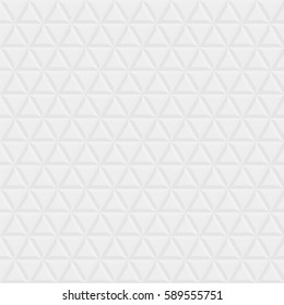 Seamless vector background. Modern ornament with volume repeating shapes. Geometric pattern