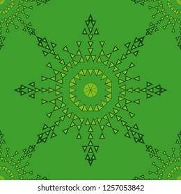 Seamless vector background. Octagonal star from triangles. Polygons. Mosaic texture. Can be used for wallpaper, textile, invitation card, wrapping, web page background.