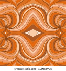 Seamless vector background in orange colors