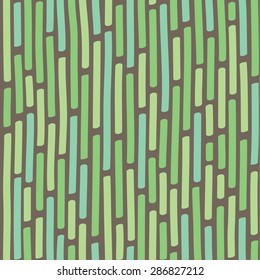 Seamless vector background or pattern with discontinuous fat short vertical  lines, like bamboo stalks or engraving on wood