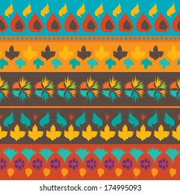 seamless vector background pattern ethnic