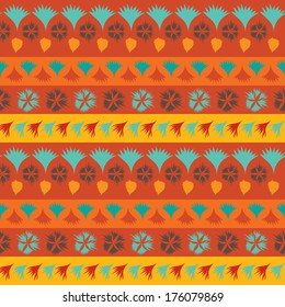 seamless vector background pattern red and yellow