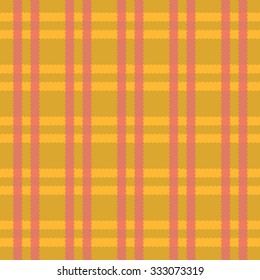 Seamless vector background with a pattern in the Scottish style