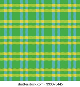 Seamless vector background with a pattern in the Scottish style