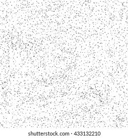 Seamless vector background with random elements. Tileable ornament. Dotted abstract background. Black and white pattern