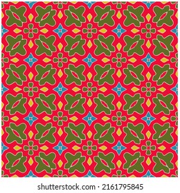Seamless vector background with repeat pattern. multicolored  mosaic. Perfect for fashion, textile design, cute themed fabric, on wall paper, wrapping paper, fabrics and home decor.