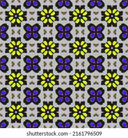 Seamless vector background with repeat pattern. multicolored  mosaic. Perfect for fashion, textile design, cute themed fabric, on wall paper, wrapping paper, fabrics and home decor.