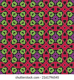 Seamless vector background with repeat pattern. multicolored  mosaic. Perfect for fashion, textile design, cute themed fabric, on wall paper, wrapping paper, fabrics and home decor.
