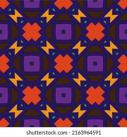 
Seamless vector background with repeat pattern. multicolored  mosaic. Perfect for fashion, textile design, cute themed fabric, on wall paper, wrapping paper, fabrics and home decor.